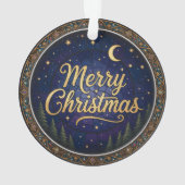 両面クリスマスオーナメント ナティビティ オーナメント (裏面)