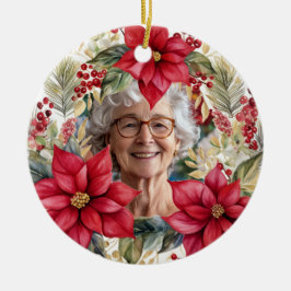 両面クリスマス装飾品 セラミックオーナメント