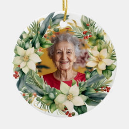 両面クリスマス装飾品 セラミックオーナメント