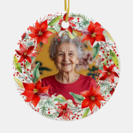 両面クリスマス装飾品 セラミックオーナメント