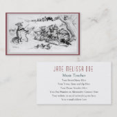 両面コーラス- 名刺 (正面/裏面)