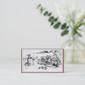 両面コーラス- 名刺 (スタンド正面)