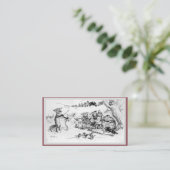 両面コーラス- 名刺 (スタンド正面)