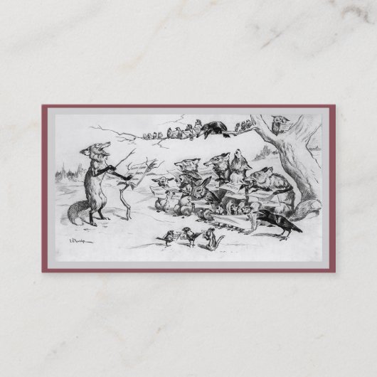 両面コーラス- 名刺 (正面)