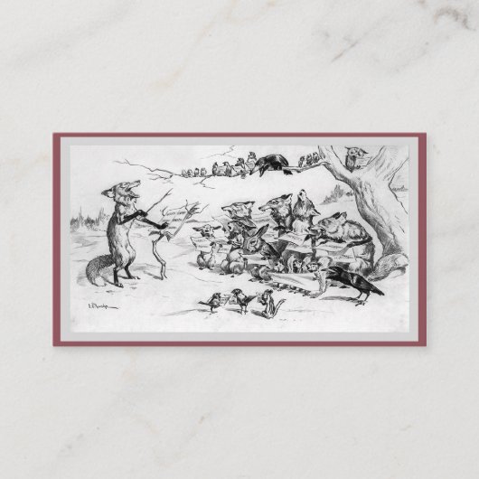 両面コーラス- 名刺 (正面)