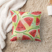 両面スイカ枕 クッション (ブランケット)