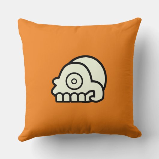 両面スカル枕 クッション (裏面)