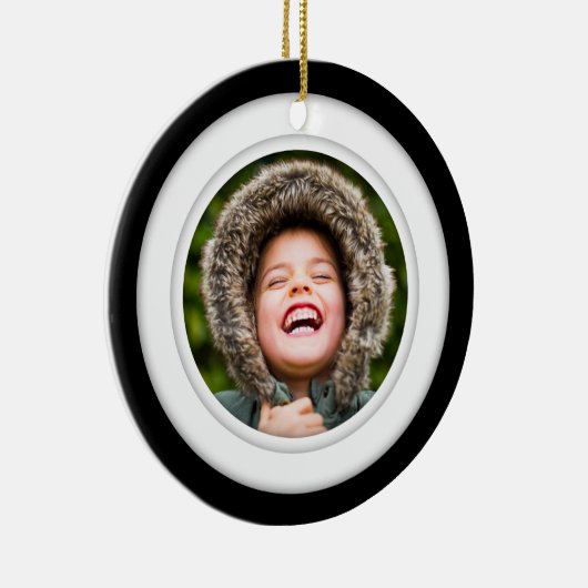 両面セラミックオーナメントフォトサークル セラミックオーナメント (右)