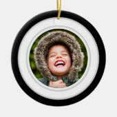 両面セラミックオーナメントフォトサークル セラミックオーナメント (正面)