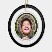 両面セラミックオーナメントフォトサークル セラミックオーナメント (左)