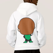 両面チビ（小さくかわいく書いた感じ）グリーンランタン (裏面)