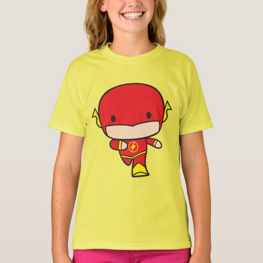 両面チビ(小さくかわいく書いた感じ)フラッシュ Tシャツ (正面)