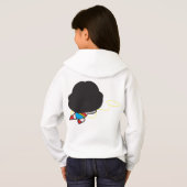 両面チビ（小さくかわいく書いた感じ）疑問に思女 (裏面フル)