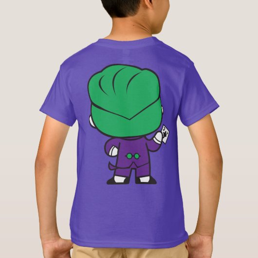 両面チビ（小さくかわいく書いた感じ） Tシャツ (裏面)