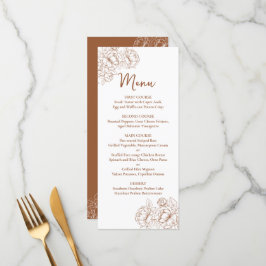 両面テラコッタボホフローラ結婚ズ飲料+ メニュー