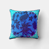 両面トロピカルプリント クッション (裏面)