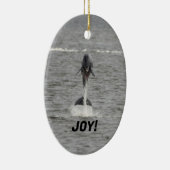 両面ドルフィンオーナメント セラミックオーナメント (右)