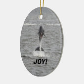 両面ドルフィンオーナメント セラミックオーナメント (左)