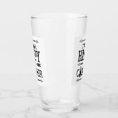 ****両面ハッピーキャンパー**** タンブラーグラス (左)