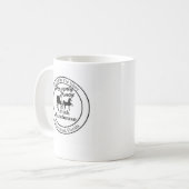 両面ハニーマグ コーヒーマグカップ (正面左)