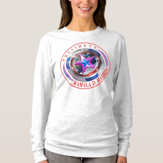 両面ハリス – ウォルズウィング/スタンプメダリオン Tシャツ (正面)