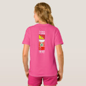 両面ハートTシャツ Tシャツ (裏面フル)