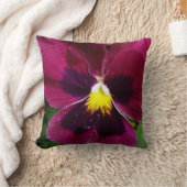 両面パンジー クッション (ブランケット)