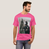 両面パーソナライズされたの家族のクリスマスフォト Tシャツ (正面フル)