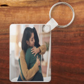 両面パーソナライズされたアルミニウム(両面) キーホルダー (裏面)