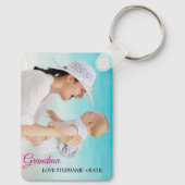 両面パーソナライズされたアルミニウム(両面) キーホルダー (裏面)