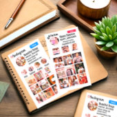 両面パーソナルプロフェッショナルinsta tiktok 名刺