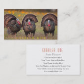 両面パーティーのプランナー 名刺 (正面/裏面)