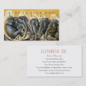 両面パーティーのプランナー 名刺 (正面/裏面)