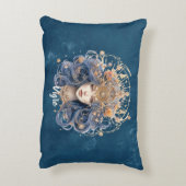 両面ビグロアート徴候名前をカスタムする アクセントクッション (裏面(縦))