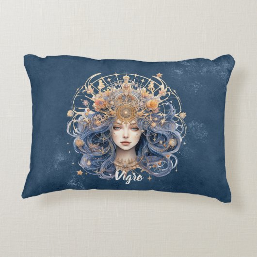 両面ビグロアート徴候名前をカスタムする アクセントクッション (裏面)