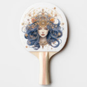 両面ビグロ徴候カスタム文字 卓球ラケット (裏面)