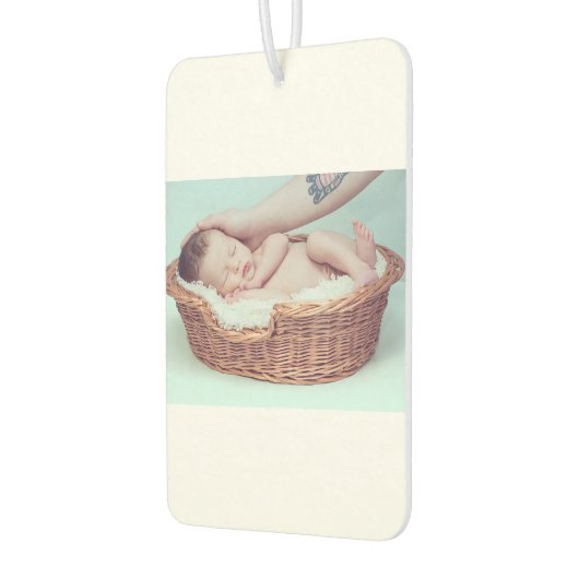 両面ファミリーフォトカスタムーUniqueAirフレッシュナー カーエアーフレッシュナー (左)