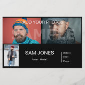 両面フォトアクターComp Zedカード チラシ (裏面)