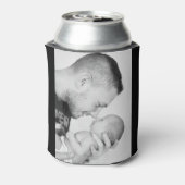 両面フォトカワイイパーソナライズされたト 缶クーラー (缶裏面)