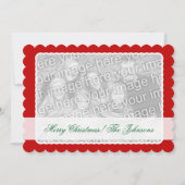 両面フォトクリスマスカード2枚写真 シーズンカード (正面)