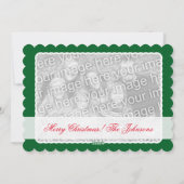 両面フォトクリスマスカード2枚写真 シーズンカード (裏面)