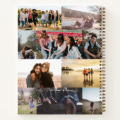 両面フォトコラージュの友だち ノートブック (裏面)