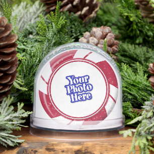 両面フォトペパーミントスワールストライプキャンディ