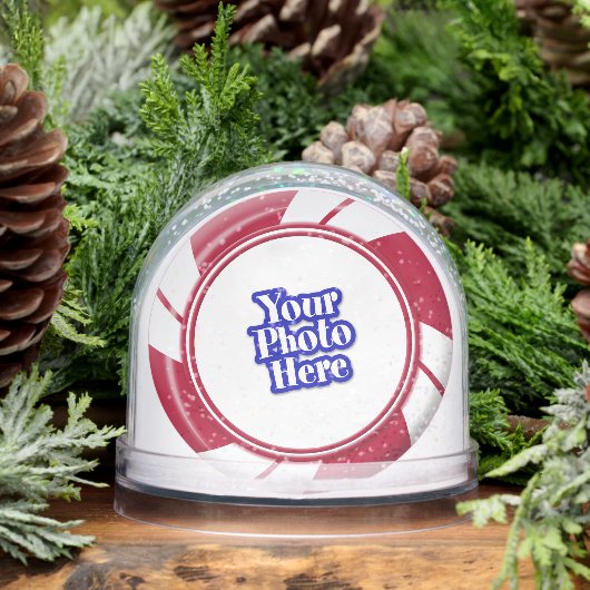 両面フォトペパーミントスワールストライプキャンディ (冬)