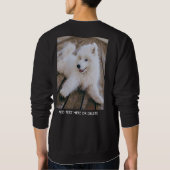 両面フォト文字 スウェットシャツ (裏面)