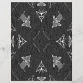 両面フライング・ハイ B&W スクラップブックペーパー (正面)