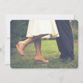 両面フラットクリスマスフォトカードフルブリード シーズンカード (裏面)