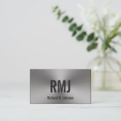 両面ブモダンラッシュメタルルックモノグラムの 名刺 (スタンド正面)