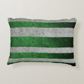 両面ブルーグレーとモノグラムストライプと アクセントクッション (裏面)