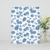 両面ブルーフローラカード (スタンド正面)